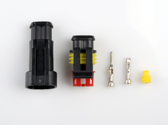 Złącze 2-stykowe Superseal  (1 kpl)