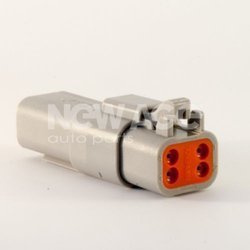 Złącze typu Deutsch DT 4 stykowe kompletne