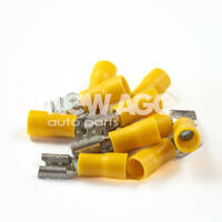 Końcówka 6,3/6 mm² żółta (100 szt.)