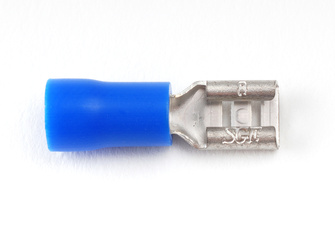 Gniazdo 4,8/2,5 mm² niebieskie (10 szt)