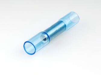 Łącznik termokurczliwy z klejem T-2,5 niebieski (1,5-2,5mm²)