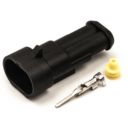 Gniazdo złącza 2-stykowego Euro (1 kpl)