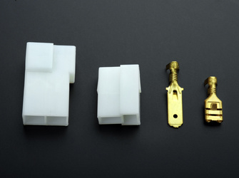 Złącze 2-stykowe DIN (1 kpl) (ON-2, OK-2 + konektory)