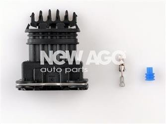 Wtyk 5-stykowy hermetyczne typu JPT z uszczelkami (1 kpl.)