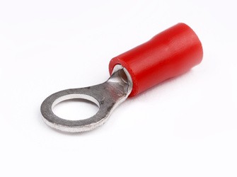 Konektor oczkowy M-5/1,5 mm² czerwony  (10 szt.)