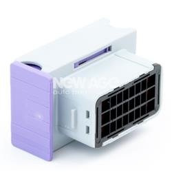 Obud.żeńska 24-pin/sterown.gazu ECU z zab.(szara)