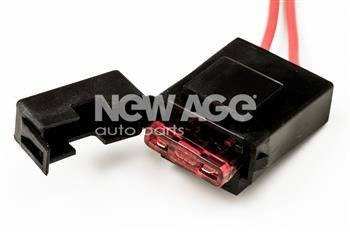 Obudowa bezpiecznika OB-3-TW z przewodem 1 mm²