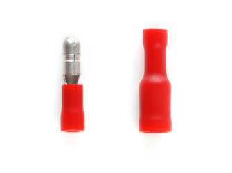 Złącze konektorowe radiowe czerwone 4 mm (3 kpl.)