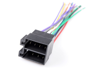 Gniazdo zasilania i głośnikowe zespolone 16- pinowe z przewodami (1 szt)