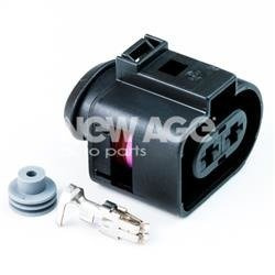 Wtyk 2-stykowy/4,8 VW-Audi-Skoda (1 kpl)