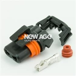 Wtyk 2-pin szczelny seria 2,8mm NNW2( 1kpl)