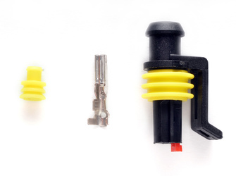 Wtyk szczelny 1,5 mm 1-stykowy FIAT,inne (1 kpl)