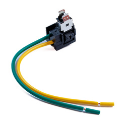 Wtyk dwustykowy H1 z masą (1 kpl)