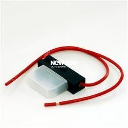 Obudowa bezpiecznika nożowego (przewód 0,75 mm² czerwony)