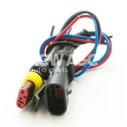 Złącze Superseal 1,5 3-stykowe z przewodami i osłonami