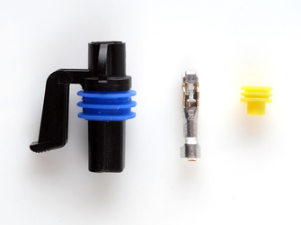 Wtyk 1-stykowy, seria 2,8 mm2 z uszczelką (1kpl)