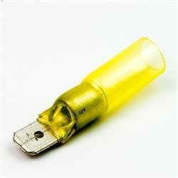 Konektor męski w izolacji termokurczliwe 5szt.