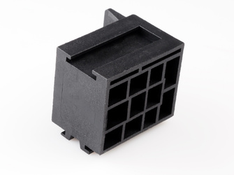 Podstawa przekaźnika 9-stykowa 5 x 6,3 mm; 4 x 2,8 (1 kpl.)