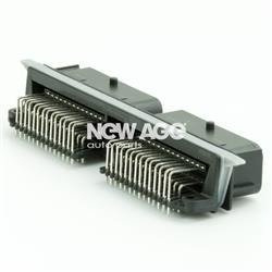 Złącze 56 pin.męskie obud. czarna z konektorami