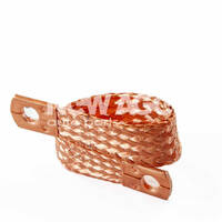 Plecionka masy, przewód masowy 220 mm M8