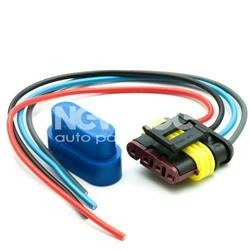 Wtyk 4-pin superseal wiązka LPG z zaślepką kpl.