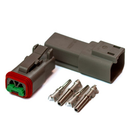 Złącze typu Deutsch DT 2 stykowe kompletne