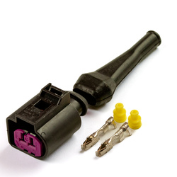 Wtyk 2-pin LEAR/ 2,8 mm / VW,Audi,Skoda (1 kpl)
