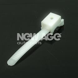 Uchwyt do przewodu UP-22 czarny/biały (100 szt)