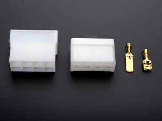 Złącze 8-stykowe DIN, wtyk i gniazdo + konektory(1kpl)