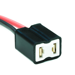 Wtyk żarówki H-7 ceramiczny na wiązce przewodów