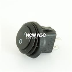 Włącznik hermetyczny niepodświetlany okrągły 12V