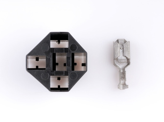Podstawa przekaźnika 5x 6,3/2,5 mm2