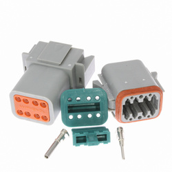 Złącze Deutsch DT 8 stykowe kompletne