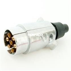 Wtyczka do przyczepy 7-pin metalowa 12V (1 szt.)