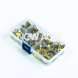 Zestaw konektorów oczkowych Ola 90 szt.