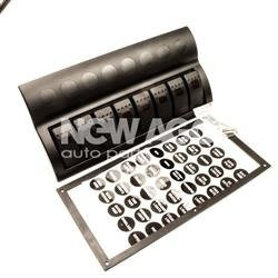 Zestaw przełączników LED 8-klawiszowy, hermetyczny