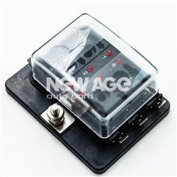 Gniazdo bezpieczników 6xUNI LED (1 szt.)