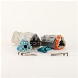 Złącze typu Deutsch DT 3 stykowe kompletne