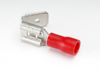 Rozgałęźnik płaski czerwony 6,3/1,5 mm² (100 szt.)