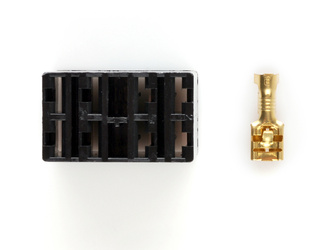 Podstawa wyłącznika 8pin FIAT (8 x 6,3 mm nasadka)