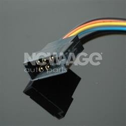 Gniazdo ISO 1 x 8-pin. z 5 przewodami