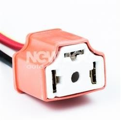 Wtyk żarówki H-4 ceramiczny z przewodami (1 szt.)