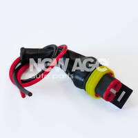 Wtyk 2-stykowy superseal 1,5 z przewodami i osłoną