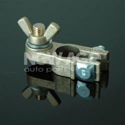 Klema mosiężna  minus z nakrę. motylkową MTA