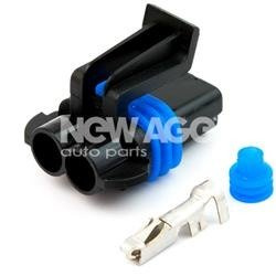 Wtyk hermetyczny 2-pin ss/2,8 3-5mm2 (1 kpl)