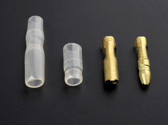 Złącze konektorowe okrągłe fi.3,5 z osłoną PVC