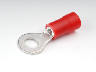 Konektor oczkowy M-4/1 mm² czerwony (10szt)