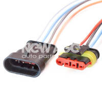 Złącze Superseal 1,5 4-stykowe z przewodami (1 kpl.)