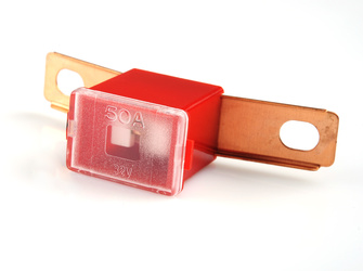 Bezpiecznik kostkowy PAL z nóżkami bocznymi długimi 50A