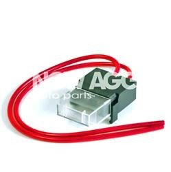 Obudowa bezpiecznika uniwersalnego OB-4 z przewodami dł. 20cm